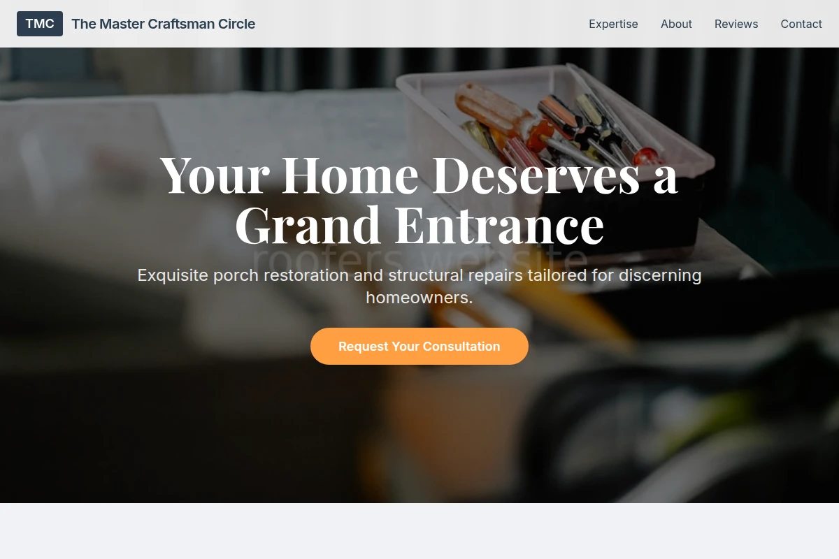 Porch Home Repair