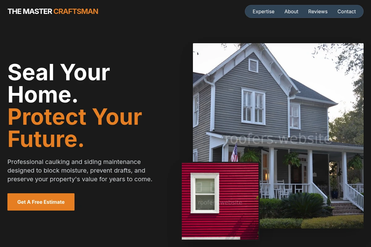 Caulk Siding