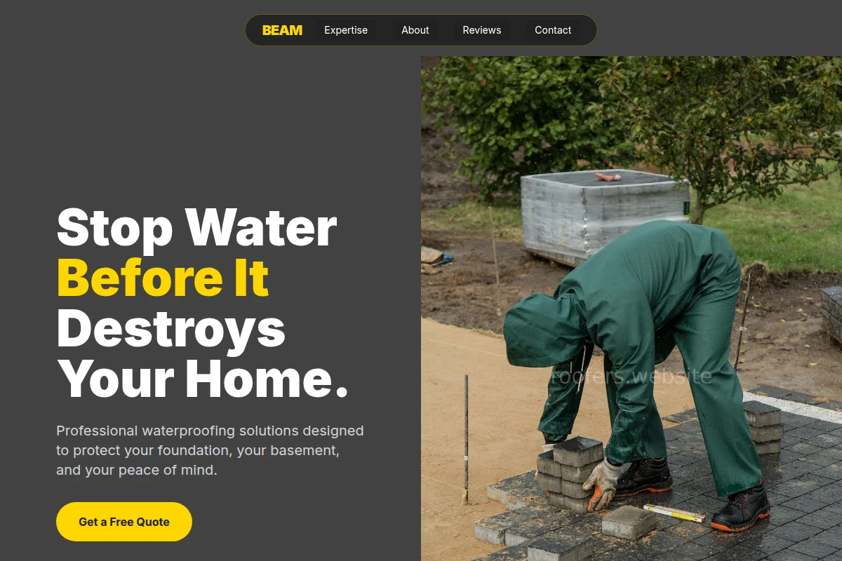 Beam Waterproofing