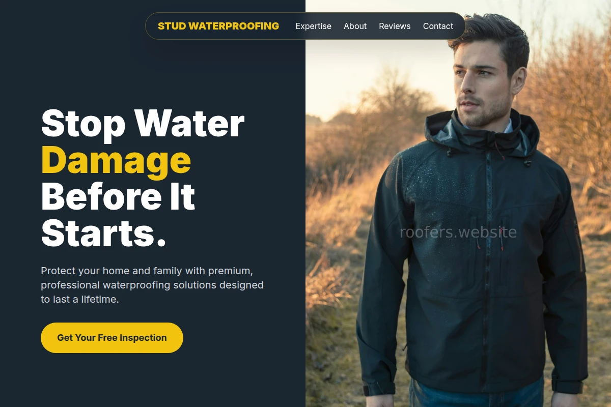 Stud Waterproofing